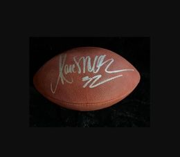 Marcus Allen SIMPSON Ginn Jr Bosa brady Newton Gronkowski Sanders Fields Autographed Signed signatured signaturer auto Autograph Collectable football ball