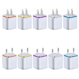 Fast Adaptive Wall Charger 5V 2A USB Power Adapter For iPhone 13 14 Pro Plus Smart Mobile Phone Plug Phone Power Chargers