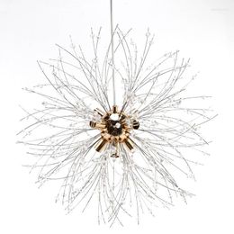 Chandeliers Led Chandelier Lamp Dandelion For Living Dining Room Kitchen Bedroom Home Modern Decoration Lustre Pendant Ceiling Light