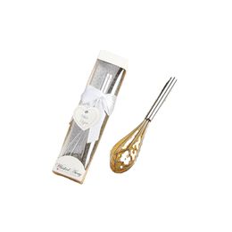 Wedding Gift Stainless steel mini egg beater tools kitchen supplies egg Mixer stiring For Party Favours