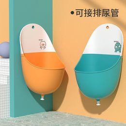 Seat Covers Portable Boy Frog Pee Trainers Urinal Potty Children's Urinal Bathroom Hook Kids Pot Training Toilet With Windmill Wall-Mounted 230214