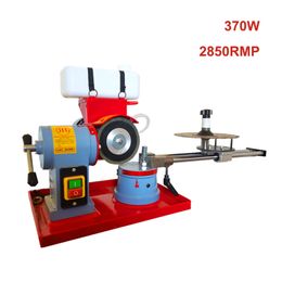 Woodworking Alloy Saw Blade Grinding Machine 370W Small Saw Gear Grind Machine Gear Grinder Tool With Lamp