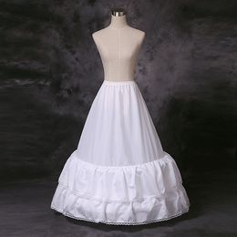 Bridal Wedding Petticoats Hoops Crinoline Womens Prom Underskirt Fancy Skirt Slip polyester 100CM Long Party Petticoats