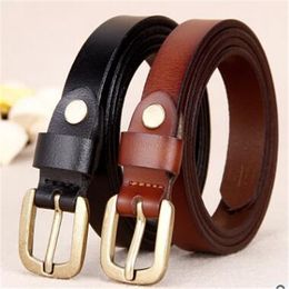 Belts designers luxurys men belt design metallic business style mens belt Fashion Solid colour temperament versatile material leather waistbelts 3.5cm very good