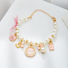 Dog Collars Excellent Pet Jewellery Ultra-Light Necklace Easy-wearing Decorative Puppy Kitty With Extension Chain