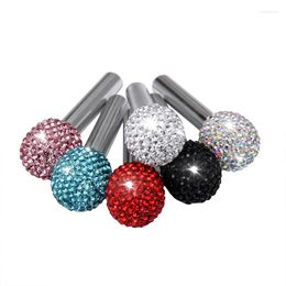 Interior Decorations YOLU Universal Motors Door Handles Diamond-studded Aluminum Alloy Car Locks