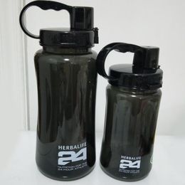 Water Bottles 1L 2L 1000ml 2000ml Oversized Bottle Frozem Portable Space Herbalife Sports Nutrition Custom Shaker