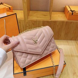 Brand Designer bags Handbag Shoulder Crossbody Bag Tote Womens New Fashion Texture Niche Foreign Style Cross Messenger Small Square bag Factory Direct Sale