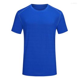 Men's T Shirts Multicolor Quick Dry Short Sleeve Sport Shirt Gym Sportswear Breathable Slim Tops T-shirts Men Workout Training Fitness Tees