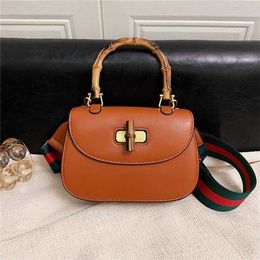 Cheap Purses Clearance 60% Off Handbag Bags Batch of fashionable hands bamboo half round minority teacher saddle sales