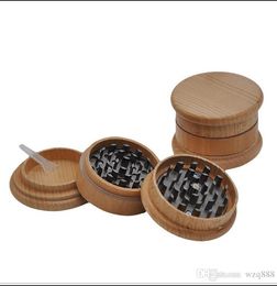 63 mm diameter three-layer wood smoke grinder