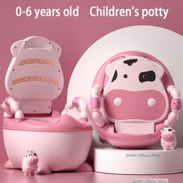 Seat Covers Boys and Girls Potty training Seat Children's Pot Ergonomic Design Potty Chair Comfy Toilets Children Gift --Free Cleaning Brush 230214