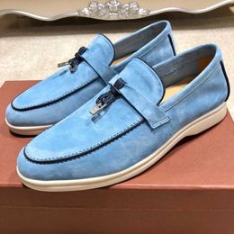 Shoes Factory Designer Loropiana Couple Wear 2023 New Lp Shoes with Soft Soles