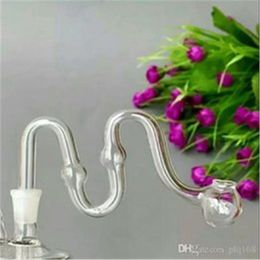 Double Bubble M Glass Boiler Wholesale Bongs Oil Burner Pipes Water Pipes Glass Pipe Oil Rigs Smoking