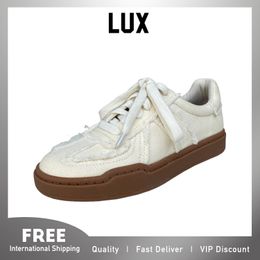 Dress Shoes LUX Summer Trendy Fashion Style Vintage Flat Sneakers for Women Casual Skateboarding Shoes for Female Classic Designer Fashion 230215