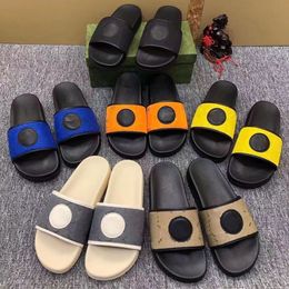 Designer Off The Grid Slides Slippers Mens Women Hipster Beach Sandals Nylon Fabric slide Ladies Summer Anti-Slip Gear bottoms Indoor Outdoor Shoes With Box Size 35-46