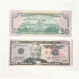 Other Festive Party Supplies Best High Pieces/Package American 100 Bar Currency Paper Dollar Atmosphere Quality Props 1005 Money 9 DhyseNR67