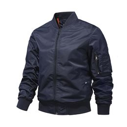 Mens Jackets Military Slim Bomber Autumn Winter Men Outerwear Ma1 Pilot Air Jackes and Coat Male 230214