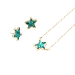 Fashion Multi Druzy Looking Star Choker Pendant Jewelry for Women294e