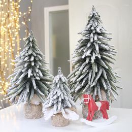 Christmas Decorations 2023 Artificial Mini Xams Tree Tabletop Display Window Restaurant Front Desk Store Ornaments For Home