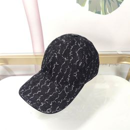 2023 summer cotton fashion designer baseball cap luxury temperament brim adjustable men and women can wear all year round