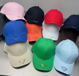 Brand Soft Top Inverted Triangle Mark Baseball Cap Boy and Girl Sunshade Fashion Casual Couple Peaked Caps