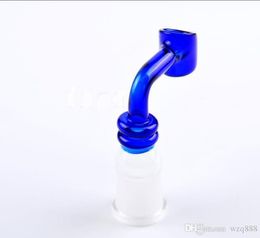 Hookahs Blue smoke at oblique mouth cup Yanju accessories Wholesale Glass Hookah, Glass Water Pipe Fittings,