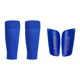 Protective Gear 1 Set High Elastic Soccer Shin Guard Sleeves Adult Kid Soccer Shin Pad Anti-Slip Legging Cover Football Sports Protective Gear 230215