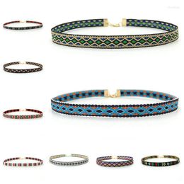 Choker Chokers Fashion Vintage Goth Boho Ethnic Collar Necklaces For Women Jewellery On The Neck Women's Chain Accessories GiftChokers Bloo22