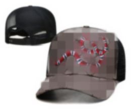 2023 Classic Top Quality Peaked Caps Snake Tiger Bee S Mens Womens Designers Cat Canvas Men Baseball Fashion Women Sun Hat Hats Barrel Cap H8-6.5
