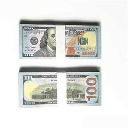 Other Festive Party Supplies Best High Pieces/Package American 100 Bar Currency Paper Dollar Atmosphere Quality Props 1005 Money 9 DhyseJFKG