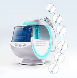 2023 Professional Smart Ice Blue Ultrasonic Dermabrasion Hydra Rf Aqua Skin Scrubber Machine Visia Skin Analysis