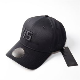 YS Three-Dimensional Letter Embroidery Tide Brand Baseball Cap Men/Women Sports Casual Hard-Top Fashion Curved Brim Accessories