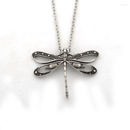 Pendant Necklaces Cute Animal Charms Hollow Dragonfly Pendants Necklace For Women Gifts Jewellery