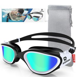 goggles Adults Swimming Glasses Polarised Swim Goggles for Anti Fog/No Leak/Clear Wide Vision/UV Protection/Professional Pool Open Water 230215