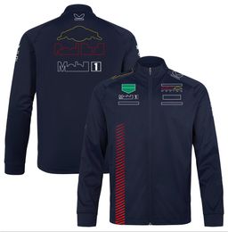 New mens and womens same 2023 f1 Formula One team hoodie Customised with the same official soft shell jacket waterproof Customised official with the same model