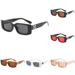 Fashion sunglasses designer OFF Brand WHITE Top Men Women Arrow x Frame Eyewear Street Hip Hop Mens Womens Sun Glasses Sunglasse AF6Y with original box