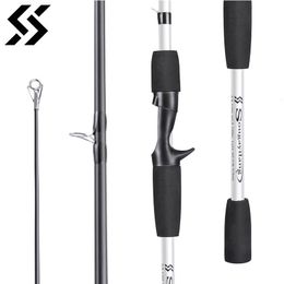 Spinning Rods Sougayilang 3 4 Sections Lure Fishing Spinning Casting Ultralight Weight Pole Glass Fibre Travel Pesca 230214