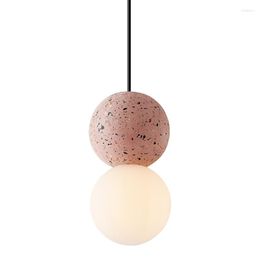 Pendant Lamps Northern Europe Ins Bedroom Bedside Lamp Small Concise Light Luxurious Restaurant Bar Counter Modern Chandelier