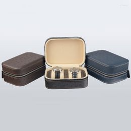 Watch Boxes Rings Slots Microfiber Leather Box Display Holder Jewelry Storage More Fast To Find Treasure