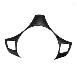 Steering Wheel Covers Carbon Fibre Car Decoration Cover Trim Frame Sticker For E90 3 Series 2005-2012