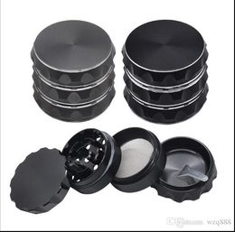 Smoking Pipes Drum Smoke Grinder with 4 Layers of Aluminium Alloy of 50mm Diameter Black Forest Smoke Crusher