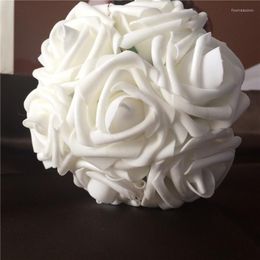 Decorative Flowers Mint Roses Artificial 100 Heads For Bridal Bouquet Wedding Decor Floral Arrangement Centrepiece Wholesale Lots