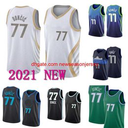 embroidery custom 2022 American Basketball Jerseys New Luka Doncic Mens Kristaps Porzingis Mesh Retro Dirk Nowitzki Youth Kids Purple Jersey