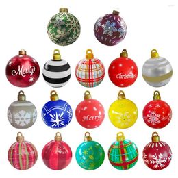 Party Decoration Christmas Inflatable Ball 60cm Ornaments Decorated Balls Balloon For