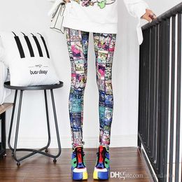 2023 Leggings de moda Sexy casual altamente elástico e colorido mais quente ajuste a maioria dos tamanhos calças calças de pernas