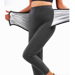 Women's Shapers Aiithuug Extra Strap Tights Body Shaper Corsets Leggings Fat Burnning Pants Fitness Corset 5 Times Sweating Shapewear Capris