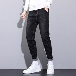 Men's Jeans Skinny Denim Autumn Jogging Clothing Casual Harem Pants Men Trousers Drawstring Jogger 2023