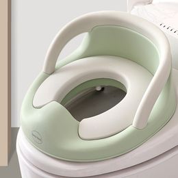 Seat Covers Potty Training Seat for Kids Boys Girls Toddlers Toilet Seat for Baby with Cushion Handle and Backrest Toilet Trainer 230214