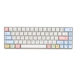 Keyboards 136 Keys Chalk Keycaps PBT Sublimation Mechanical Keyboard Keycaps For Cherry MX Switche T230215